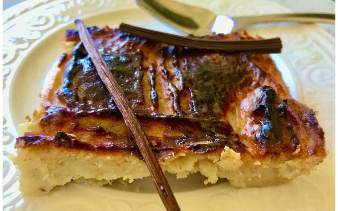 Gateau patate douce à la vanille Bourbon