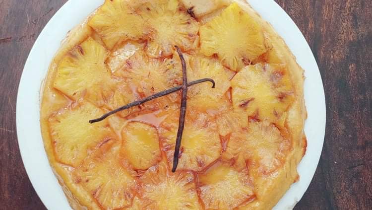 Tatin ananas vanille Bourbon