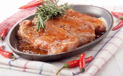 Côtes de porc sauce soja